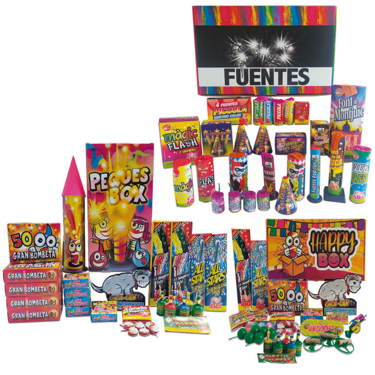 Super Oferta HAPPY + PEQUES BOX  + FUENTES