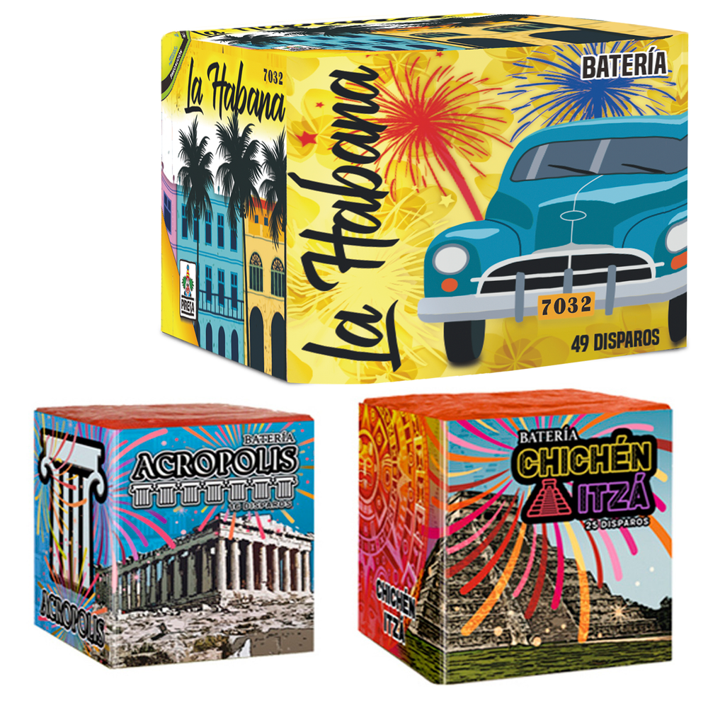 Pack Ahorro ACROPOLIS + CHICHEN ITZA + HABANA