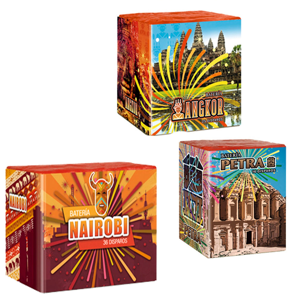 Pack Ahorro  PETRA + ANGKOR + NAIROBI