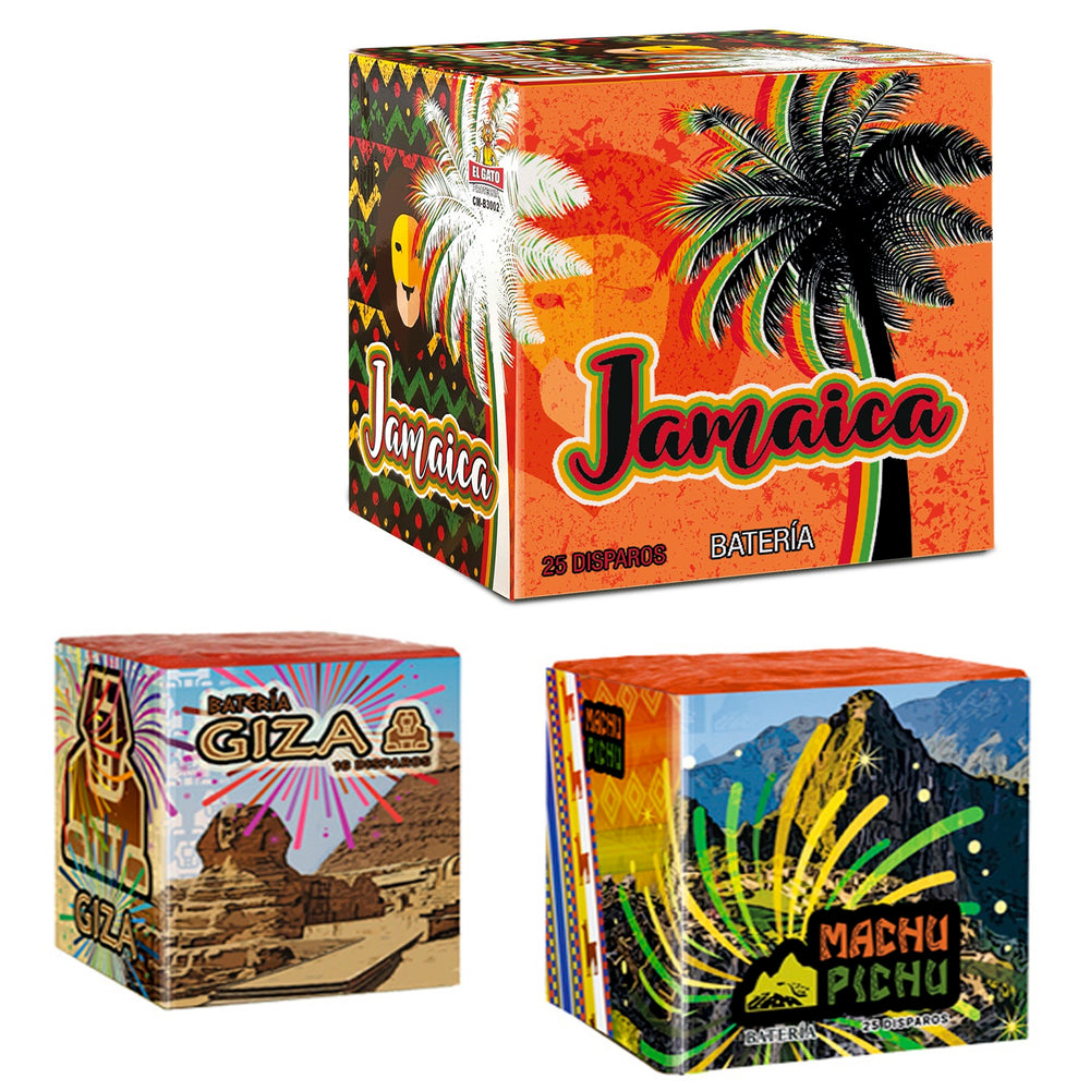 Pack Ahorro  JAMAICA + MACHU PICHU + GIZA