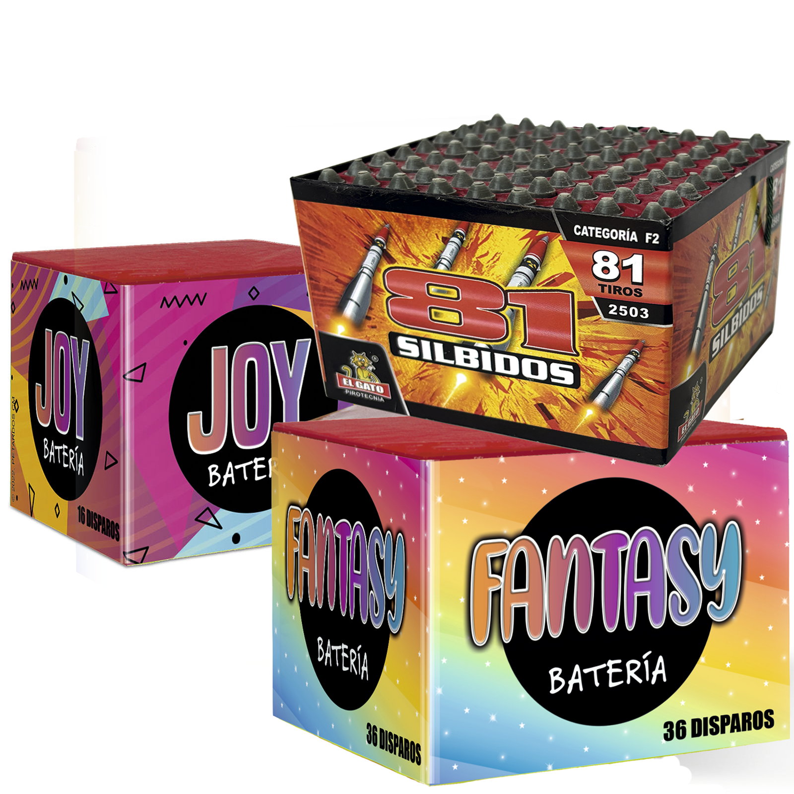 Pack Ahorro 81 MISILES + JOY + FANTASY