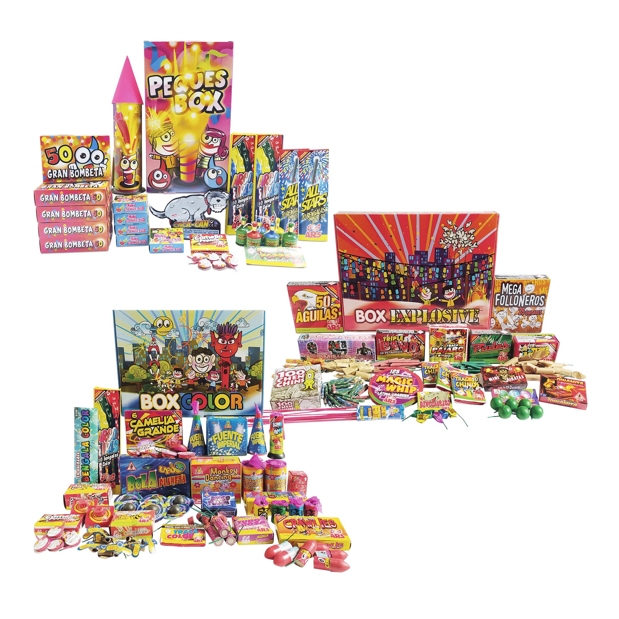 Super Oferta PEQUES + COLOR +EXPLOSIVE